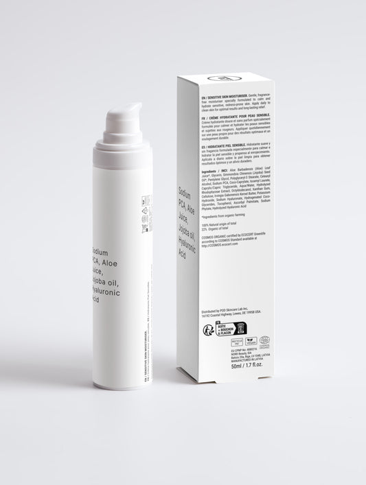 Sensitive Skin Moisturiser, Fragrance Free